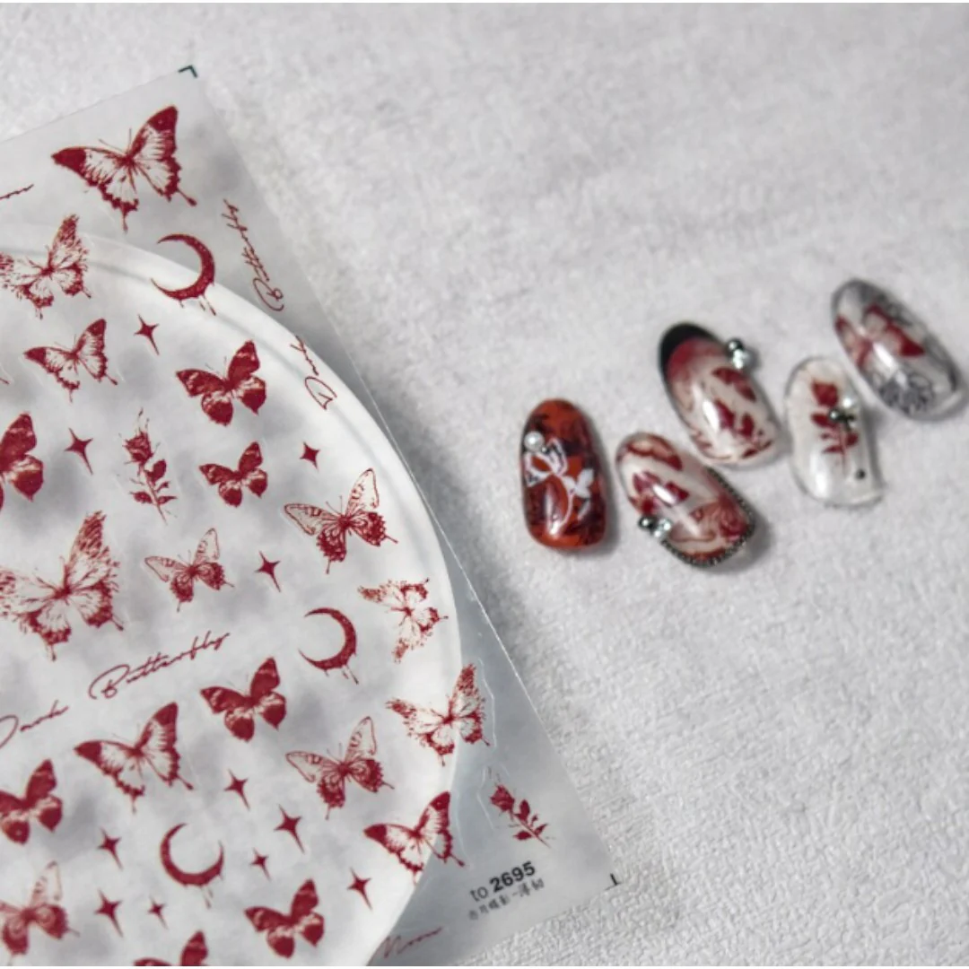 CNBS Nail Stickers - Mystical Butterflies - Image 2