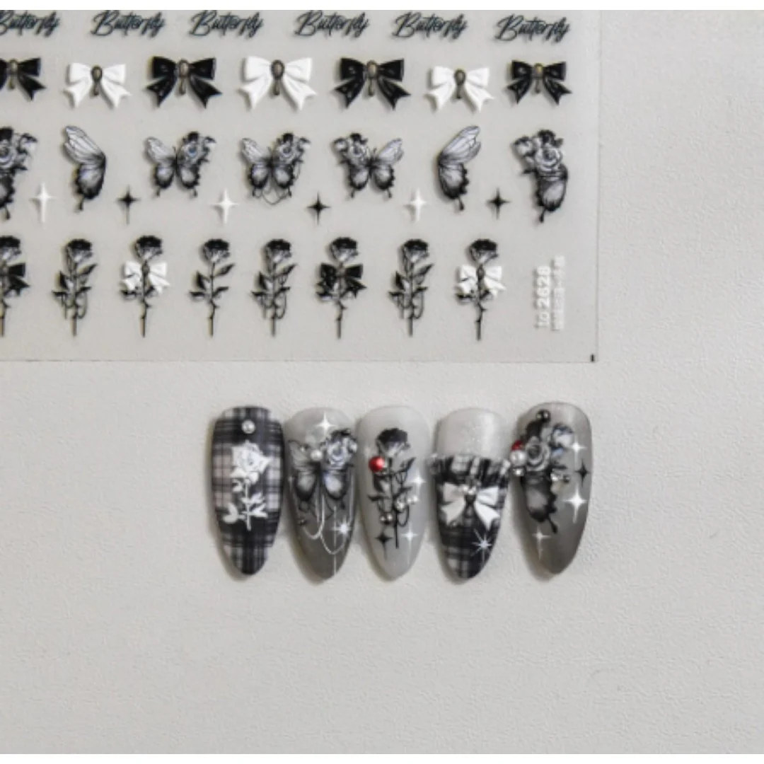 CNBS Nail Stickers - Mystical Butterflies - Image 5