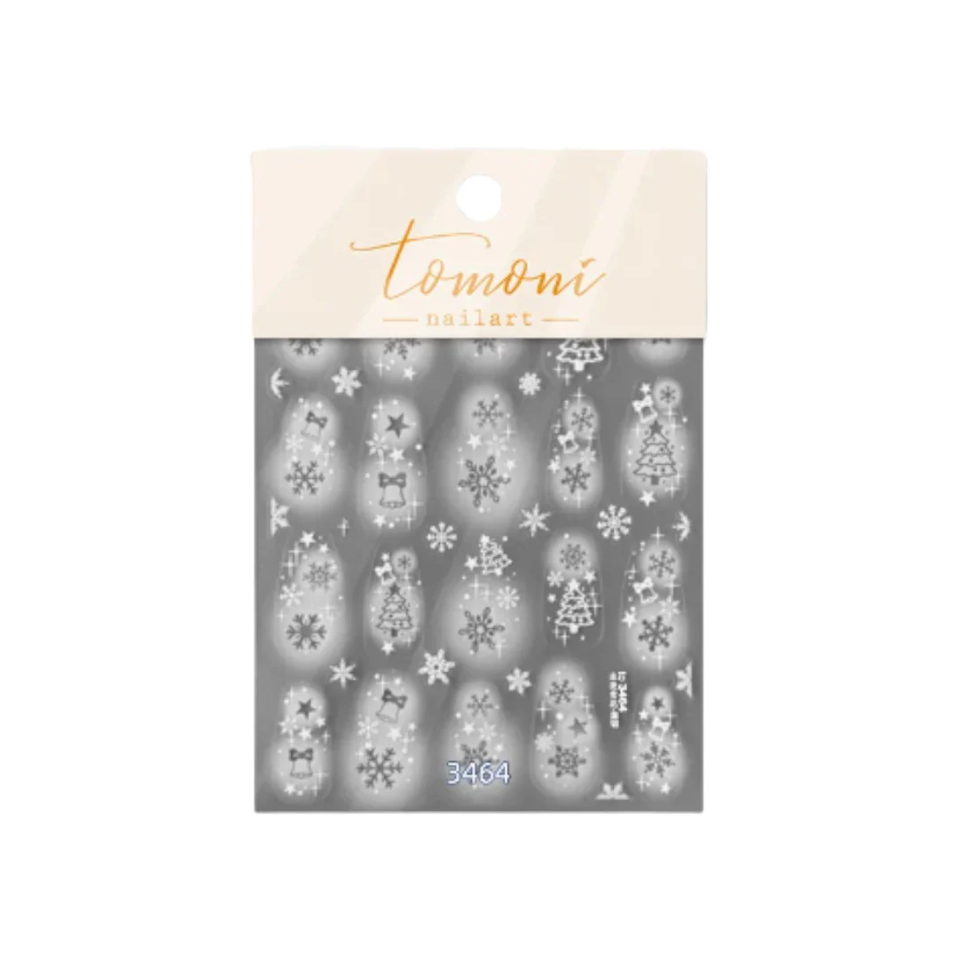 CNBS Nail Stickers - Snowflakes - Image 4