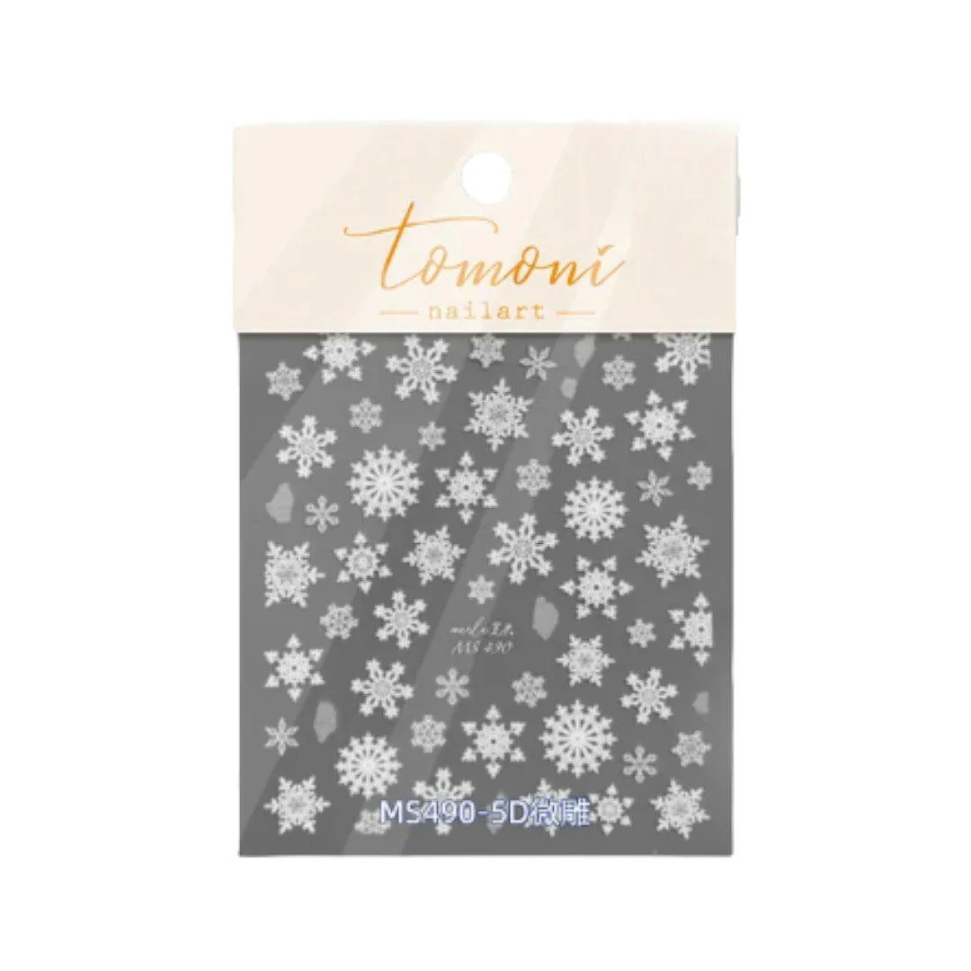 CNBS Nail Stickers - Snowflakes - Image 8