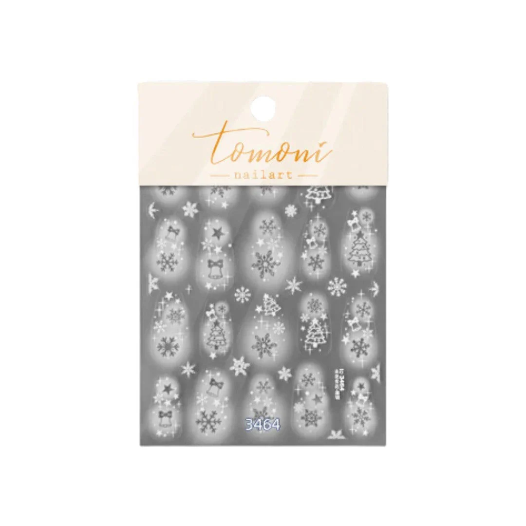 CNBS Nail Stickers - Snowflakes - Image 9