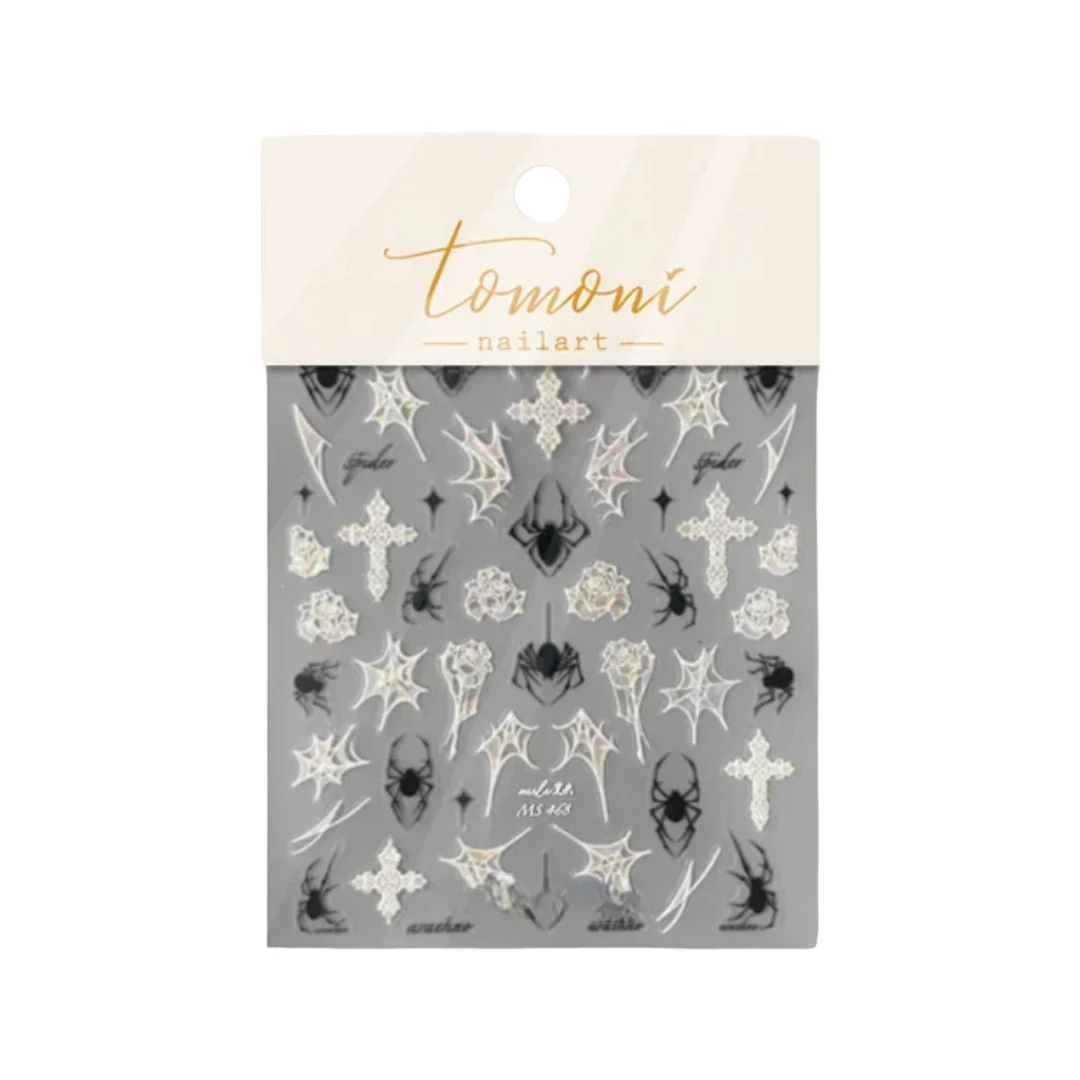 CNBS Nail Stickers - Gothic Spiders