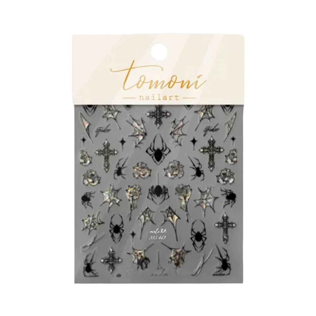 CNBS Nail Stickers - Gothic Spiders - Image 4