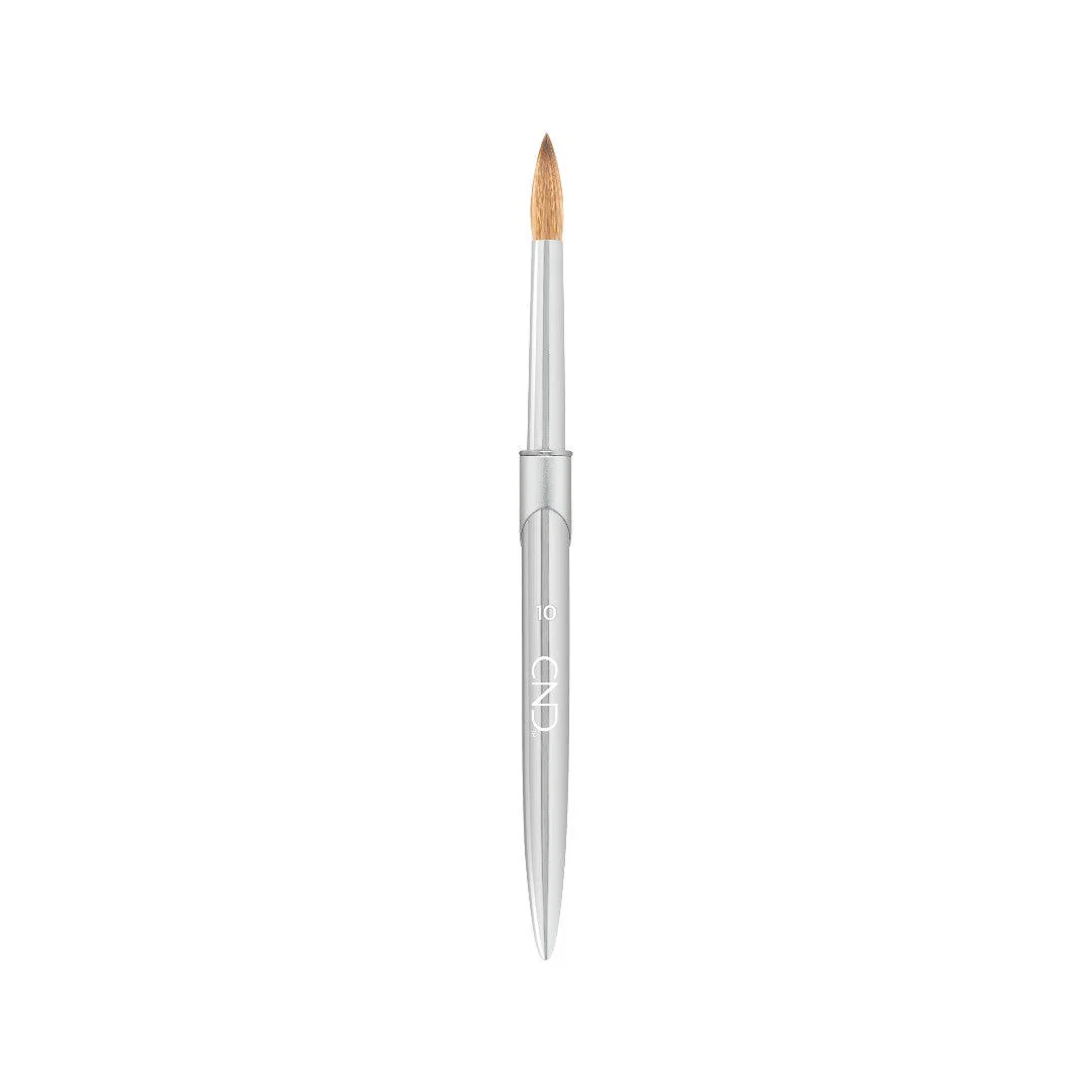 CND Acrylic Brush - Pro Sculpting Liquid & Powder Round Brush - Image 6