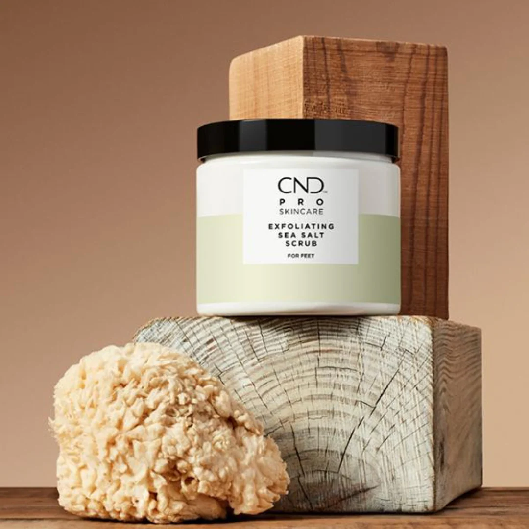 CND Pro Skincare For Feet - Exfoliating Sea Salt Scrub 18oz - Image 3