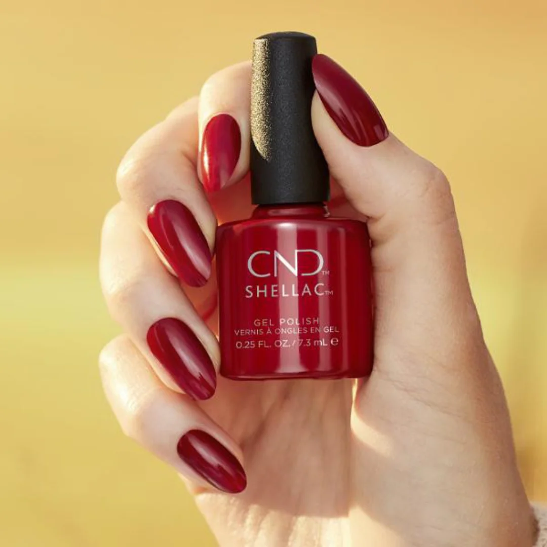 CND Shellac 0.25Oz - Books & Beaujolais - Image 2