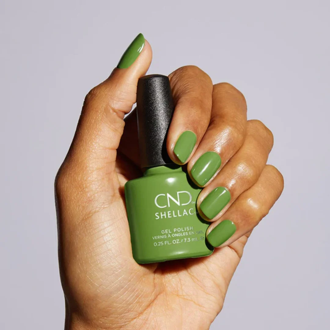 CND Shellac 0.25Oz - Crisp Green - Image 2