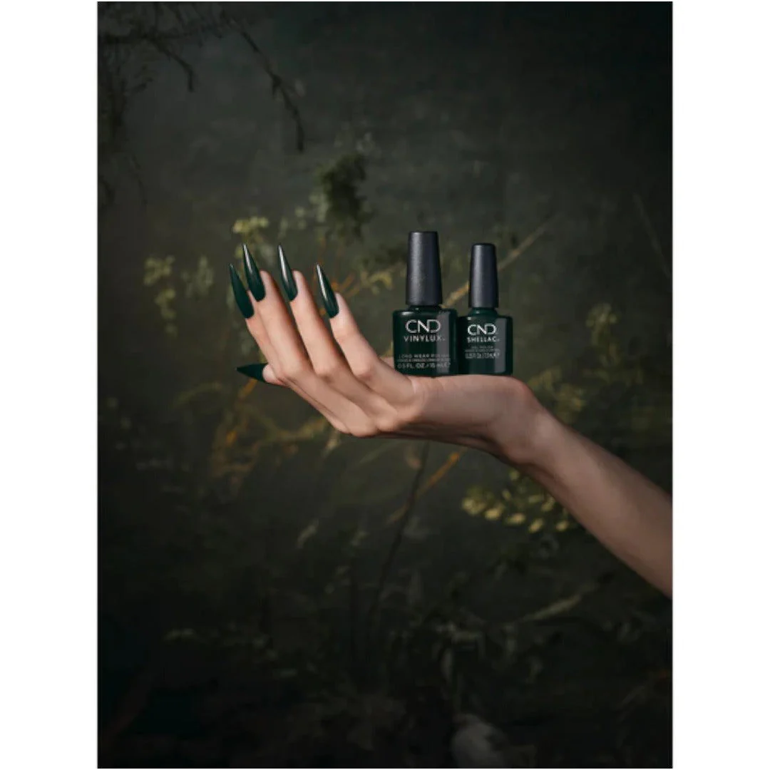 CND Shellac 0.25Oz - Forevergreen - Image 2