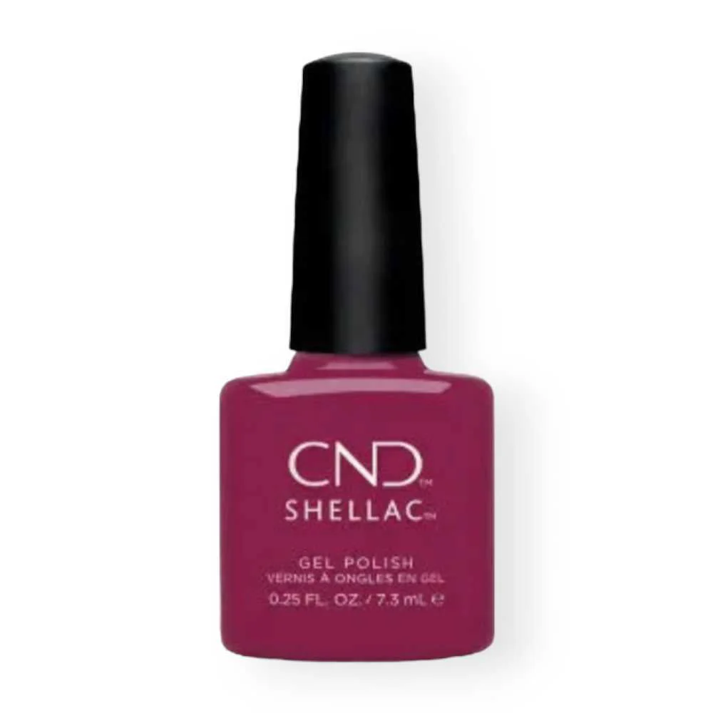 CND Shellac 0.25Oz - How Merlot