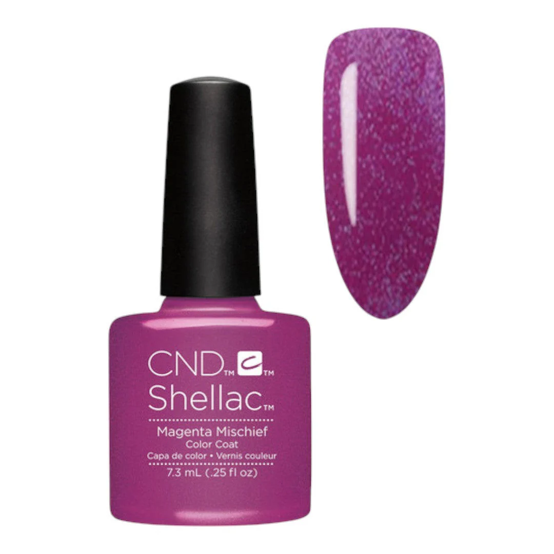 CND Shellac 0.25Oz - Magenta Mischief - Image 2