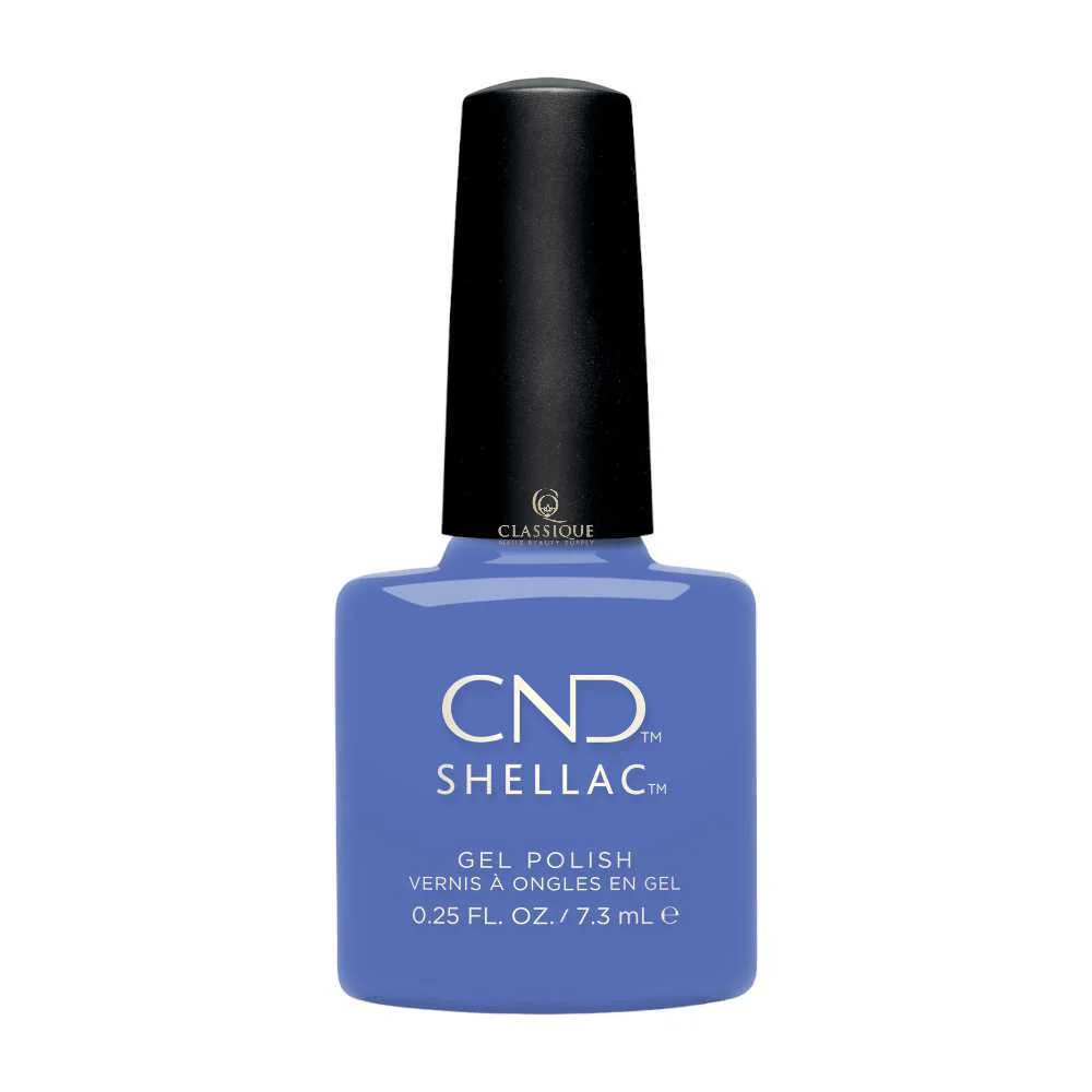 CND Shellac 0.25Oz - Motley Blue