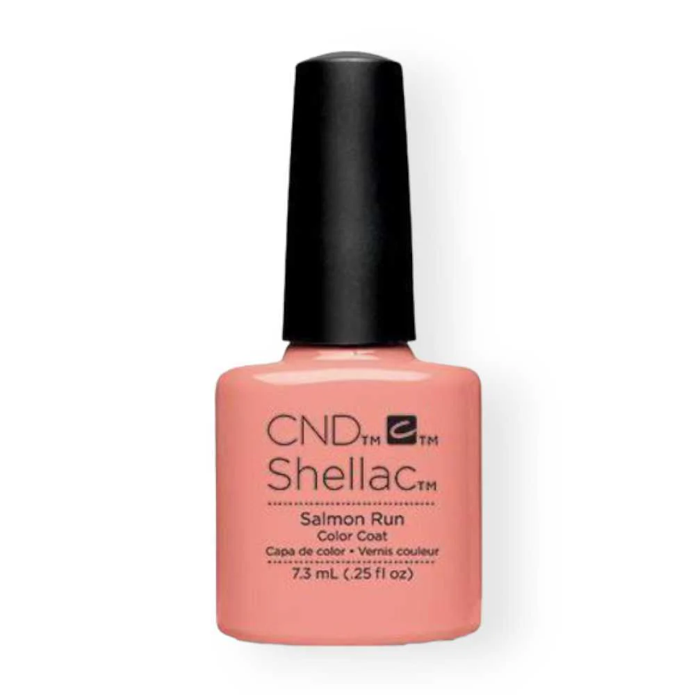 CND Shellac 0.25Oz - Salmon Run