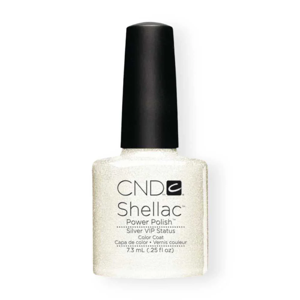 CND Shellac 0.25Oz - Silver VIP