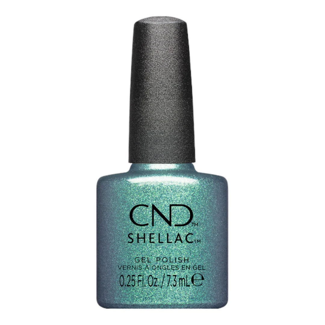 CND Shellac 0.25Oz - Teal-Tricity