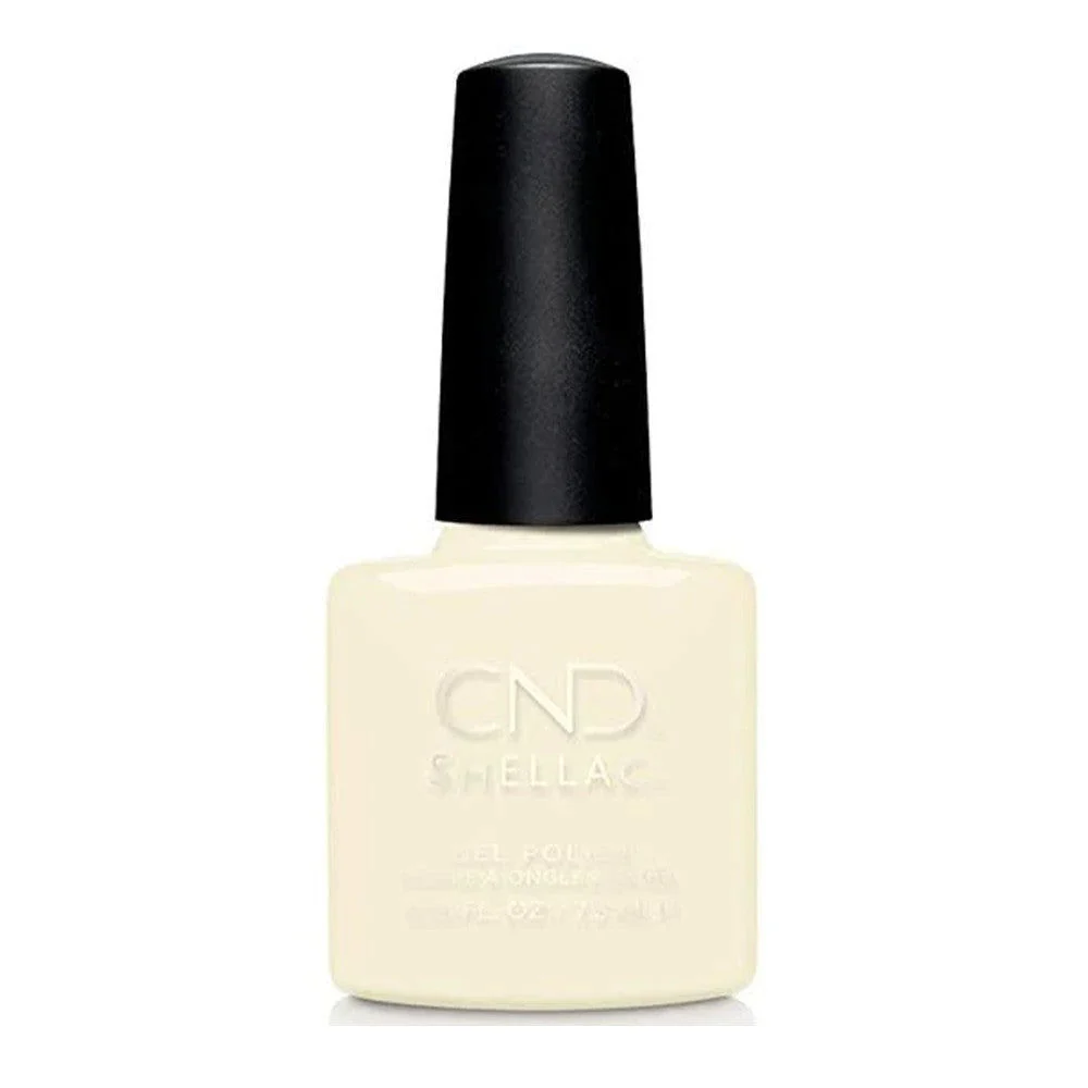 CND Shellac 0.25Oz - White Button Down