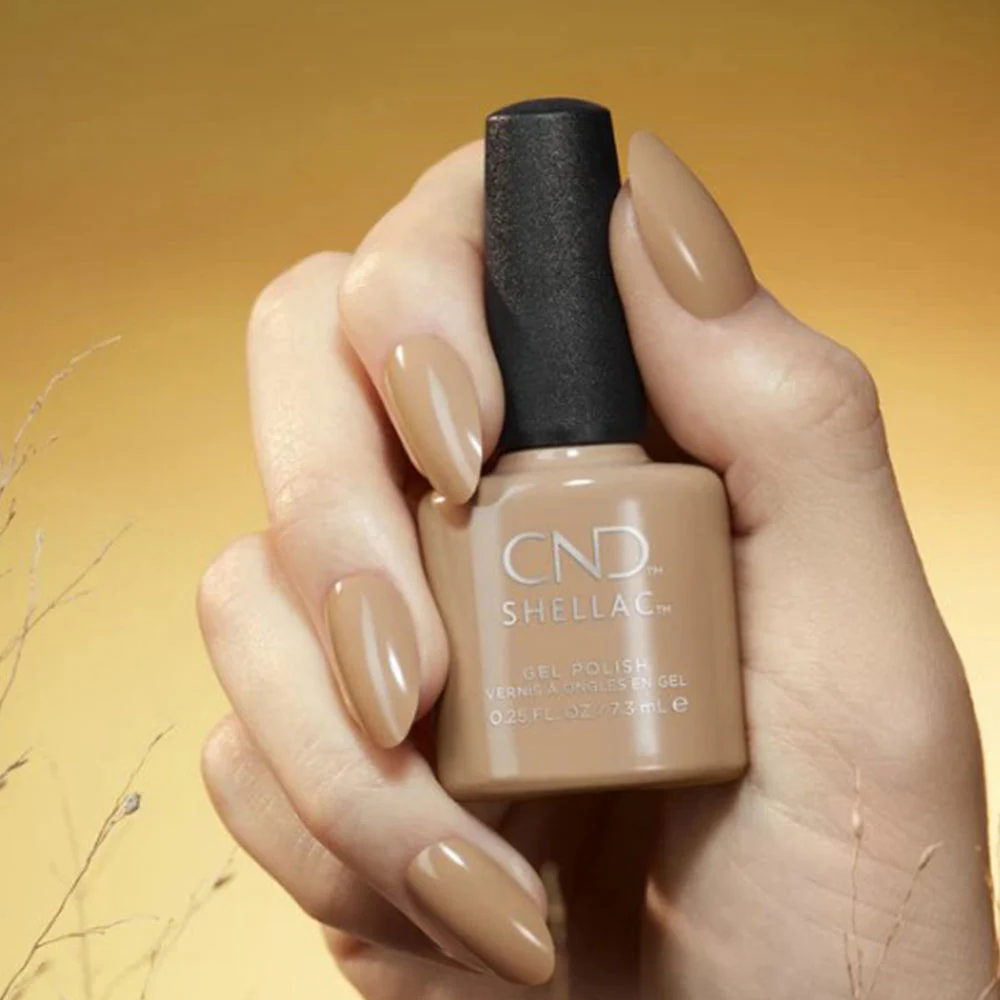 CND Shellac 0.25Oz - Wrapped In Linen - Image 2
