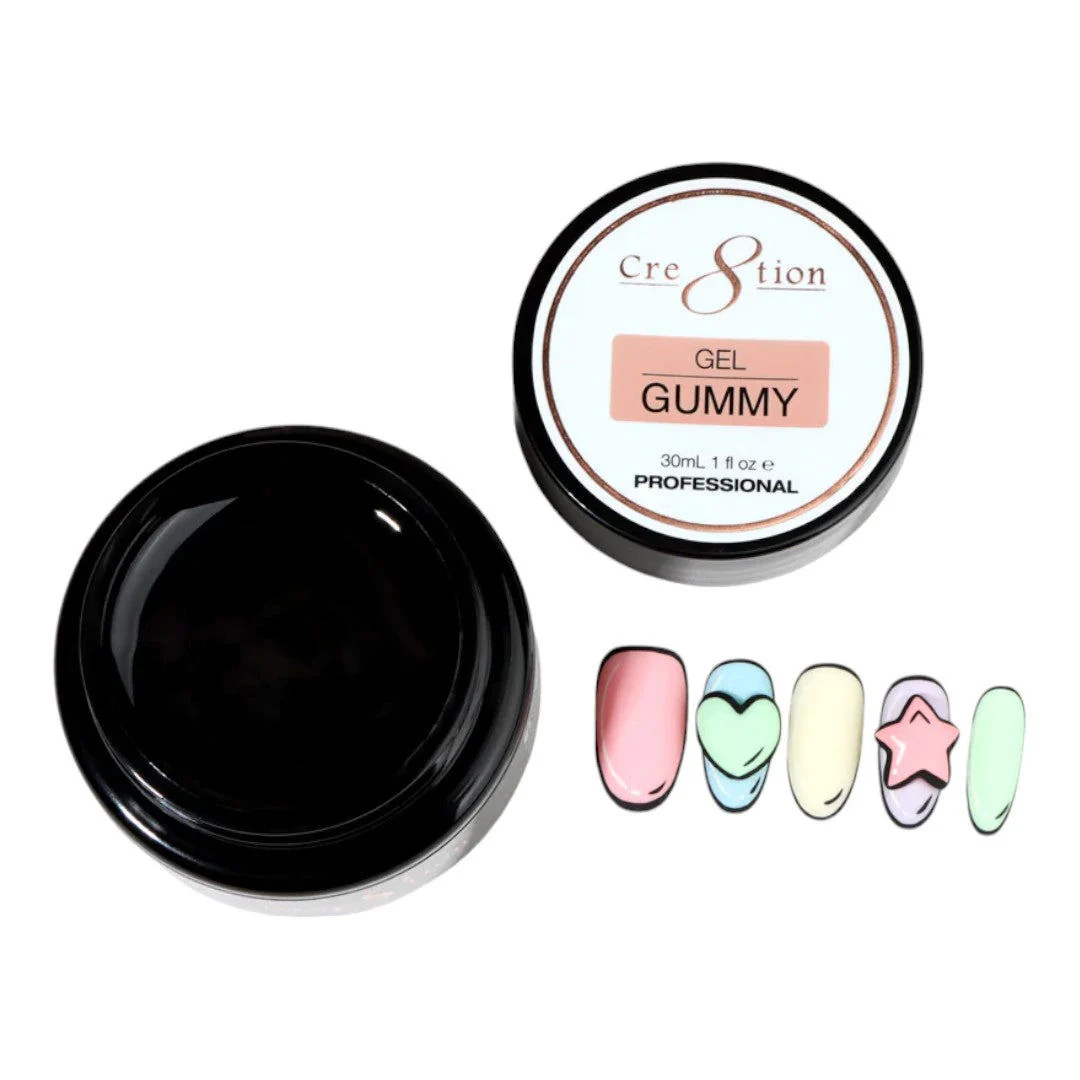 Cre8tion Gummy Gel - Clear 1oz - Image 4