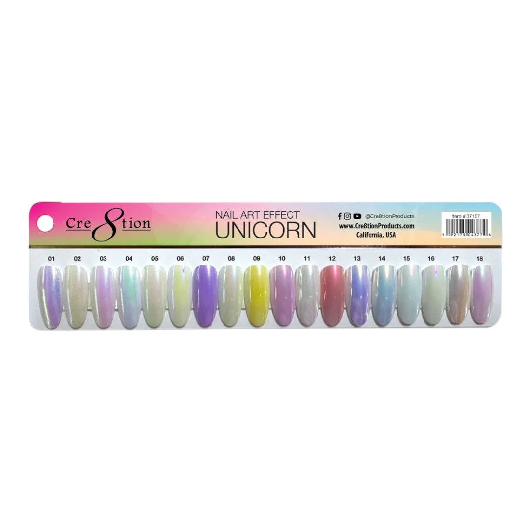 Cre8tion Nail Art Effect - Unicorn Chrome 1G #14 - Image 2