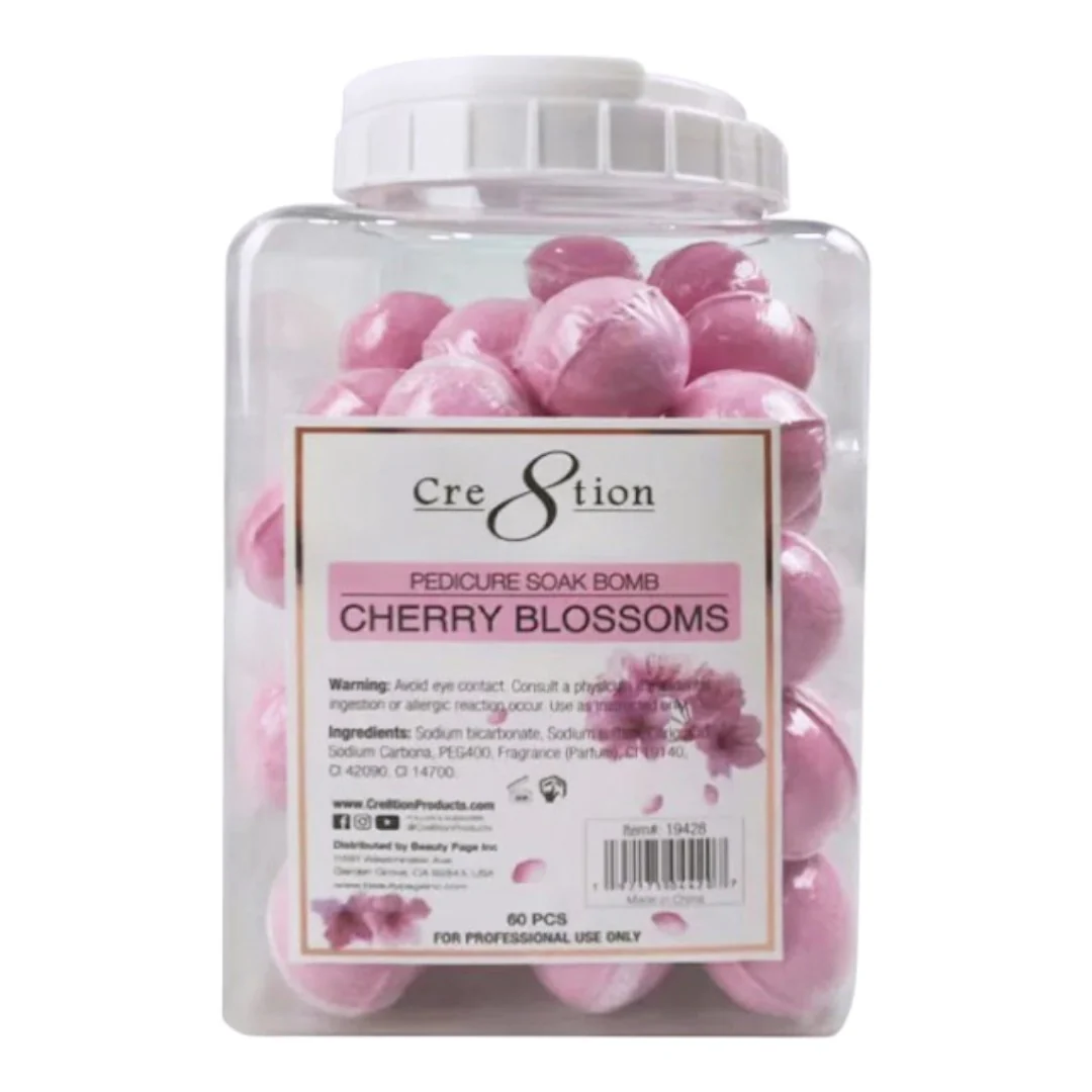 Cre8tion Pedicure Soak Bombs 60pcs