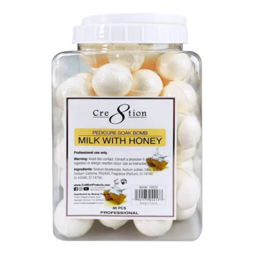 Cre8tion Pedicure Soak Bombs 60pcs (Case of 4) - Image 12