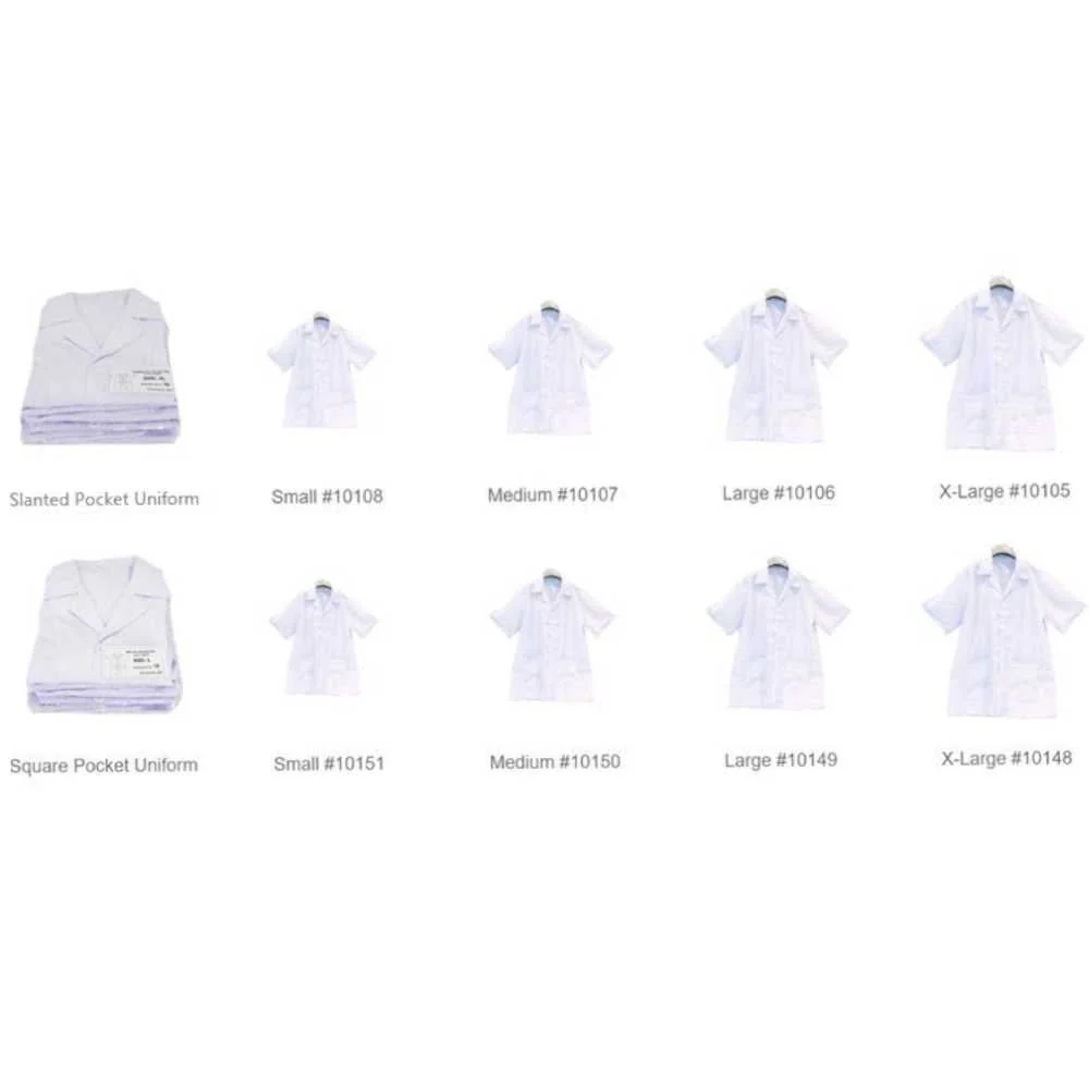 Cre8tion Slanted Uniform Jacket - White Large #10106
