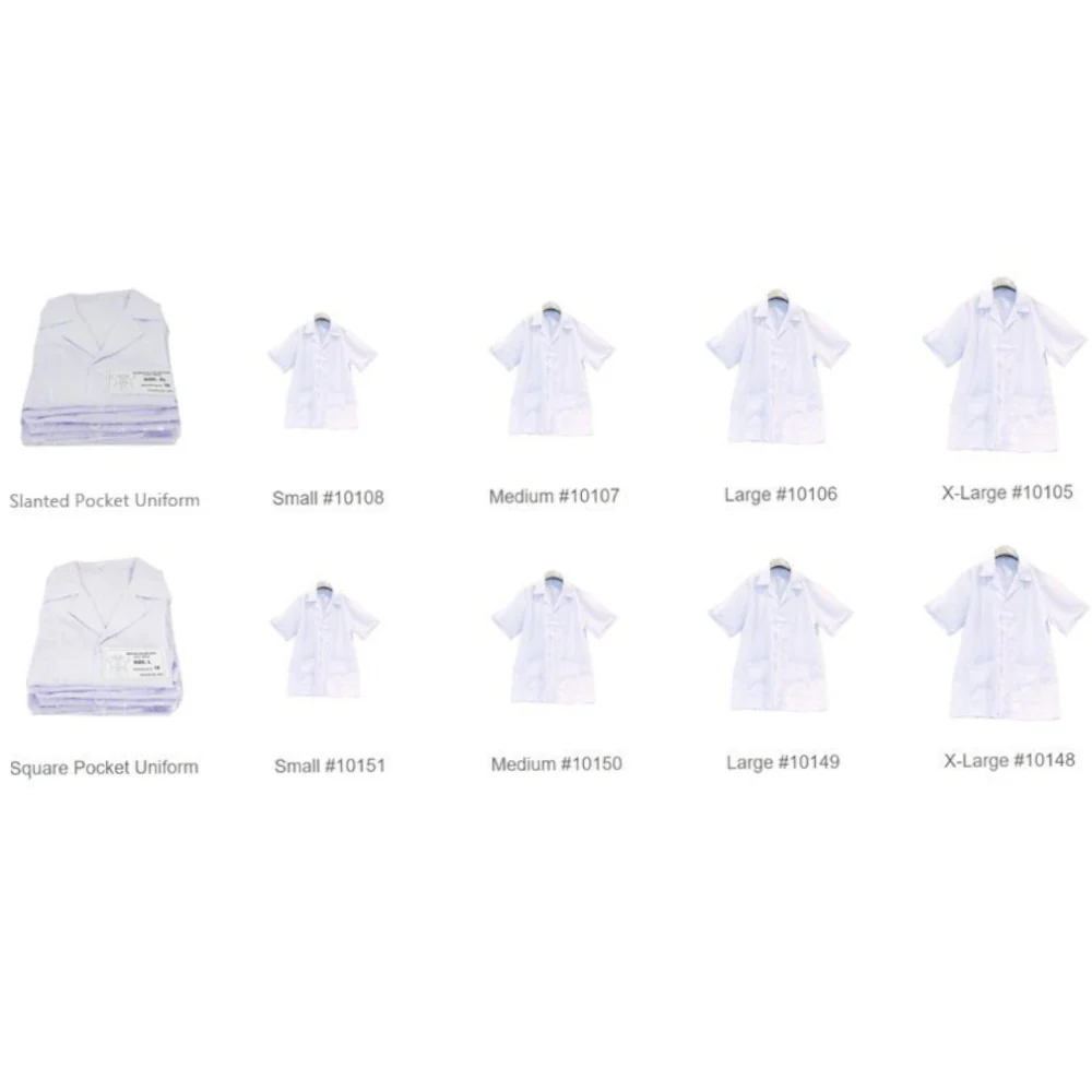 Cre8tion Slanted Uniform Jacket - White Small #10108