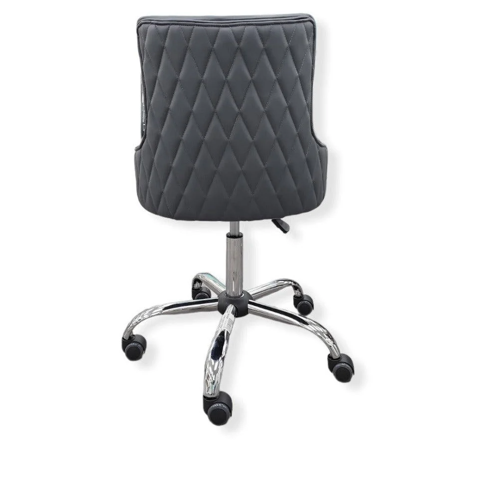 Customer Chair Diamond Back #6032 - Dark Grey