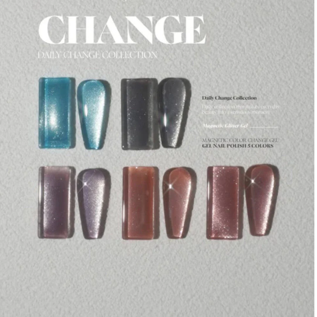Daily Color Changing Cat Eye Gel Polish (HEMA-Free) #DY121 - Image 4