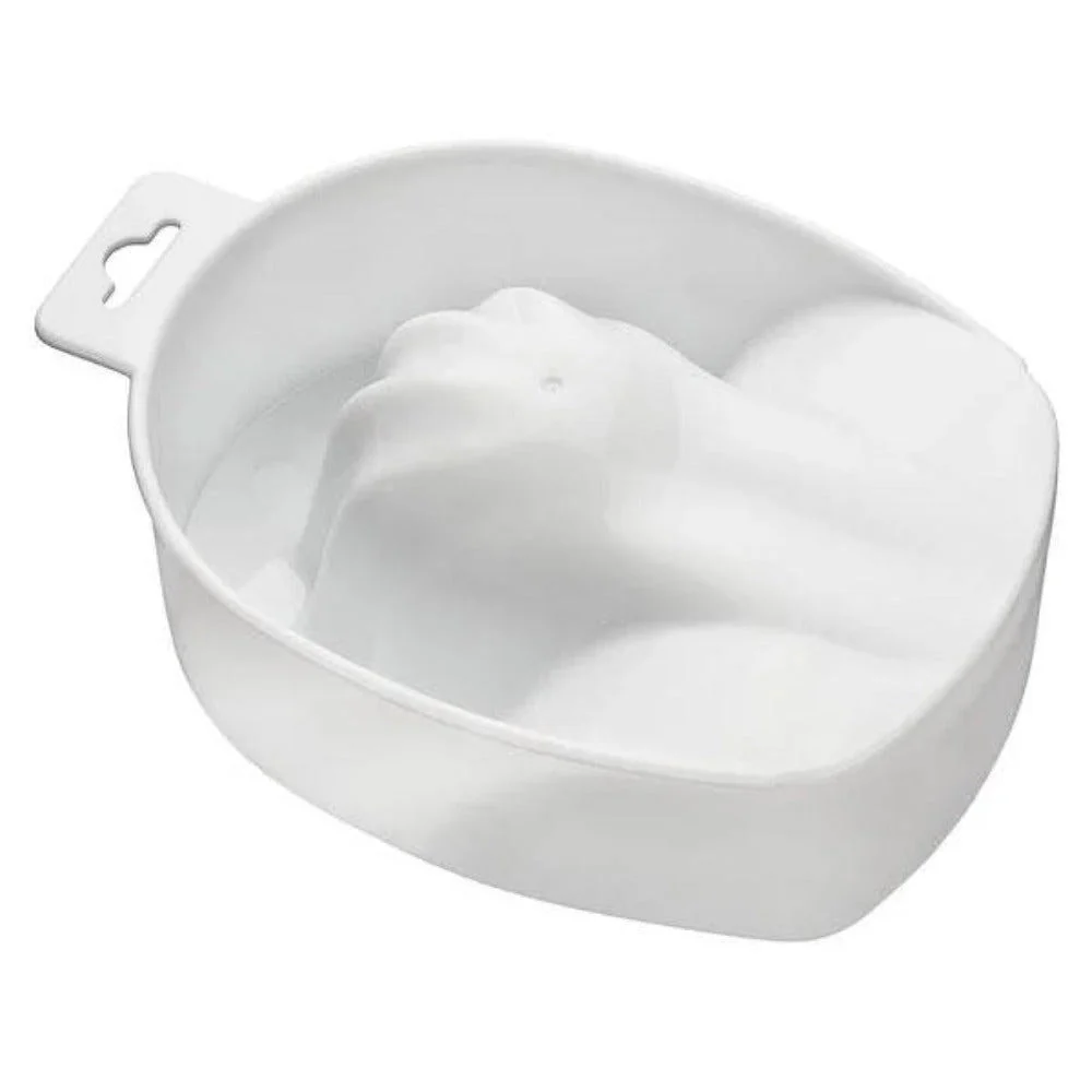 Deep Manicure Bowl - White #DMB-WPP