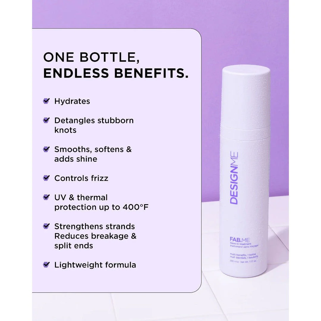 DESIGNME Fab.Me Leave-In Treatment - 230mL - Image 2