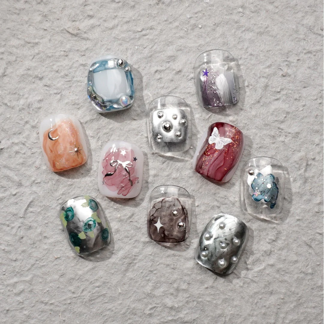 DGEL Nail Ink - Black #DL17 - Image 2