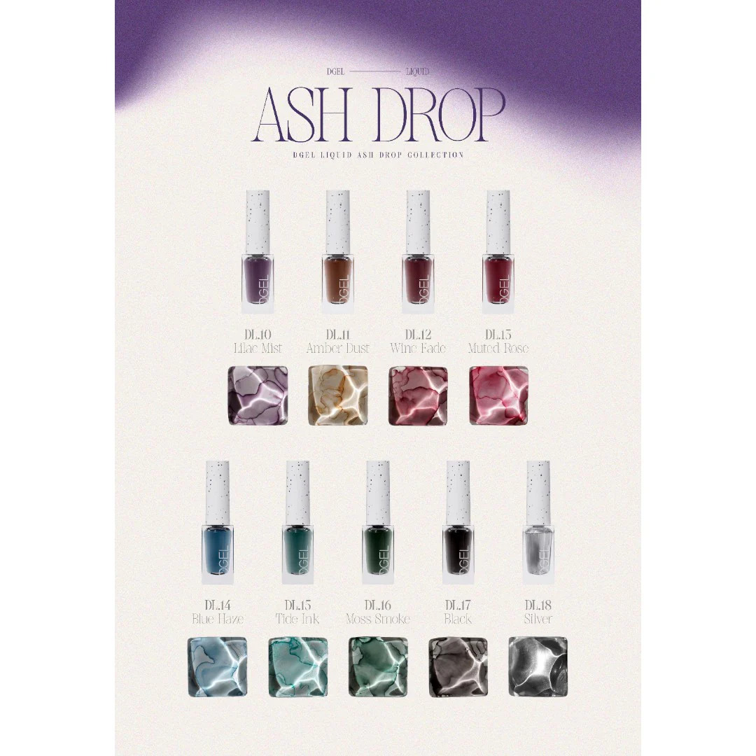 DGEL Nail Ink - Muted Rose #DL13 - Image 2