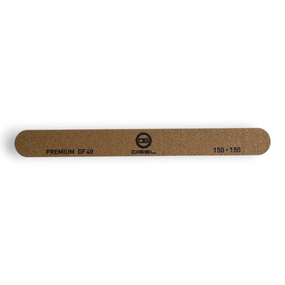 DGEL Nail Files - Premium Thin 150/150 Grit (1Pc) #DF40