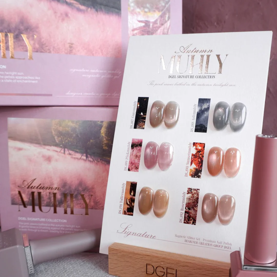 DGEL Signature Cat Eye Gel Polish - Cozymuhly #DS187 - Image 3