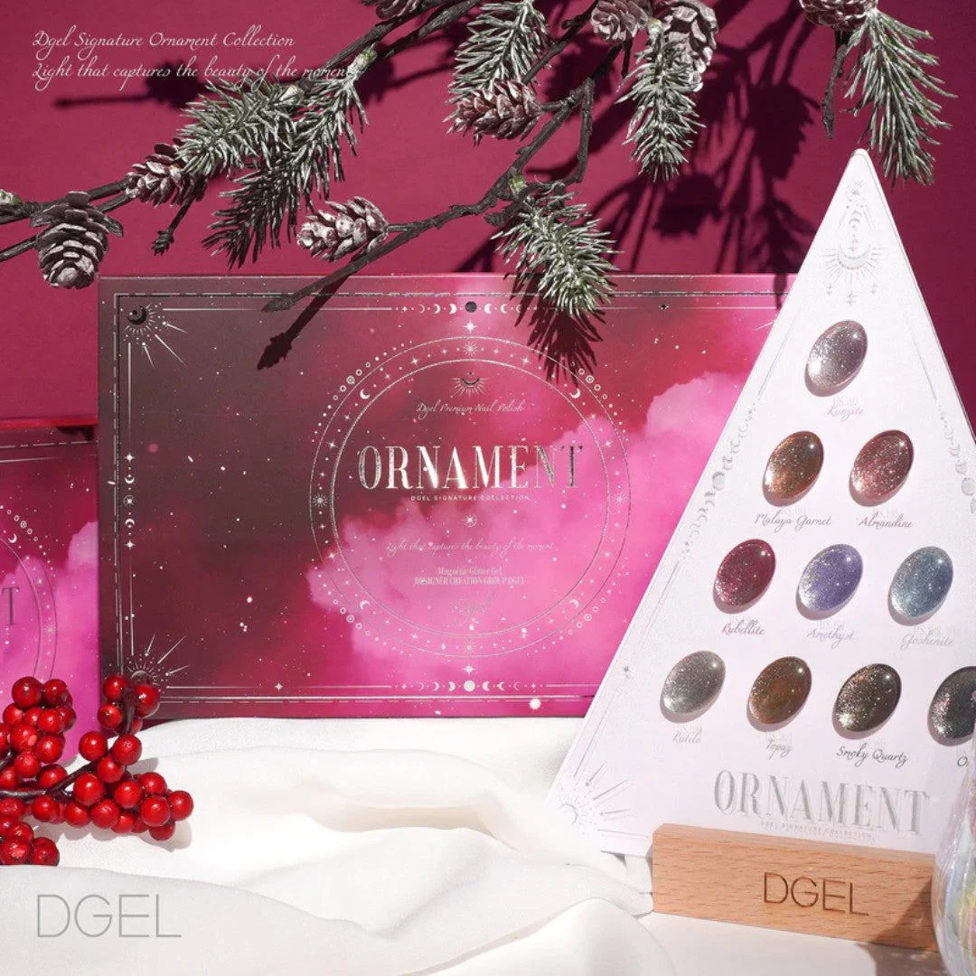 DGEL Signature Cat Eye Gel Polish - Amethyst #DS197 - Image 3