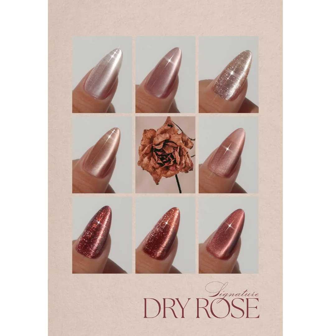 DGEL Signature Gel Polish - Ash Rose #DS221 - Image 5