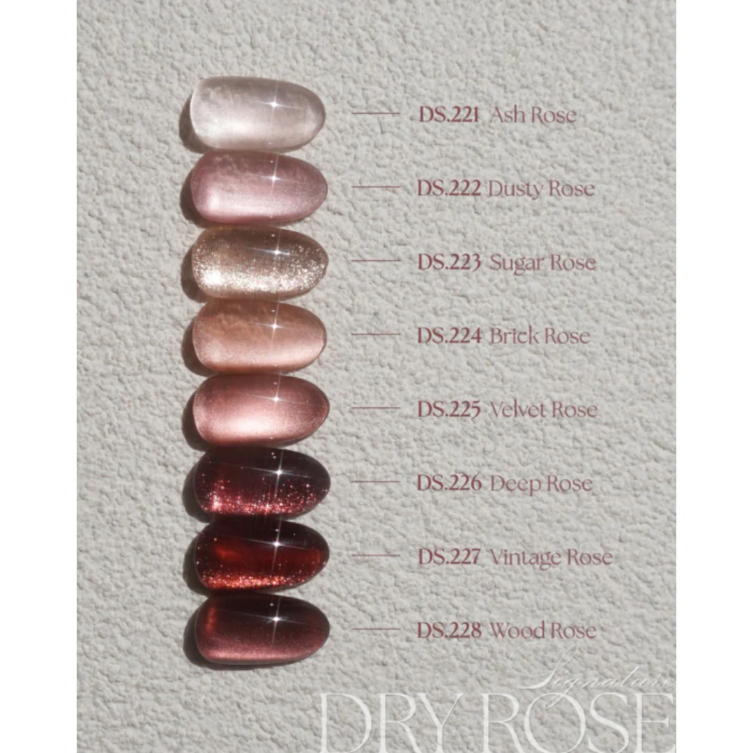 DGEL Signature Gel Polish - Brick Rose #DS224 - Image 9