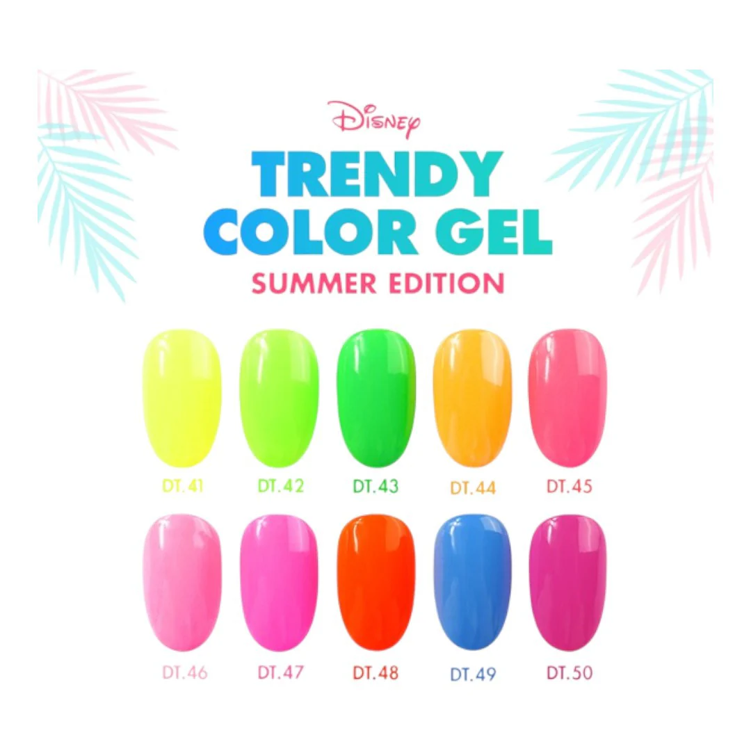 DGEL X DISNEY Gel Polish - Neon Deep Pink #DT47 - Image 2