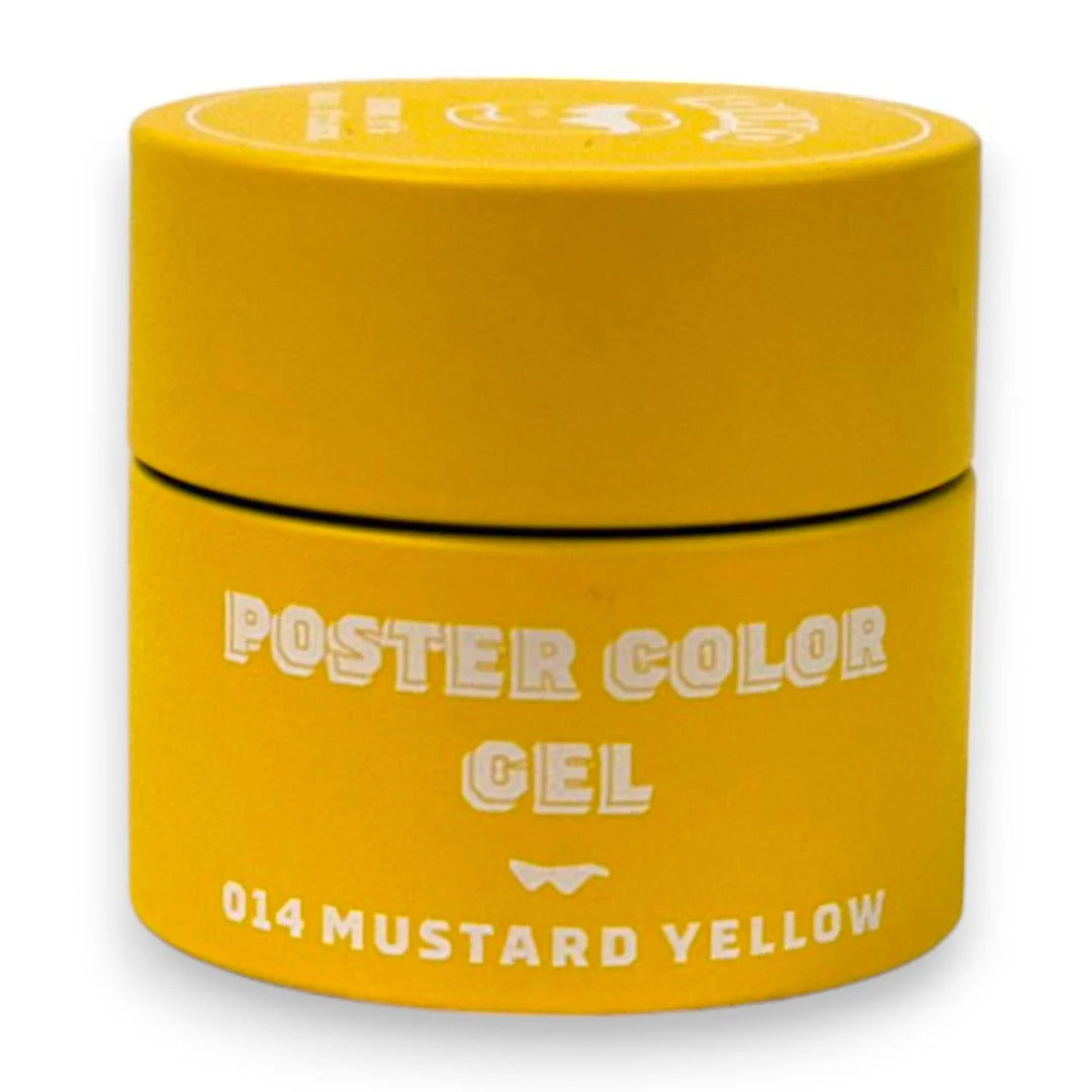 Dino It's Nail O'clock Poster Painting Gel - Mustard Yellow #014