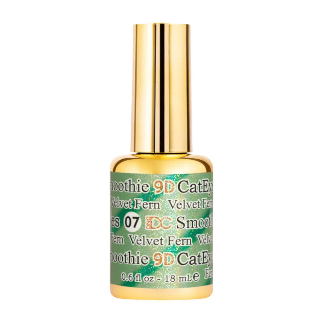DND DC 9D Cat Eye Gel Polish - Velvet Fern #07