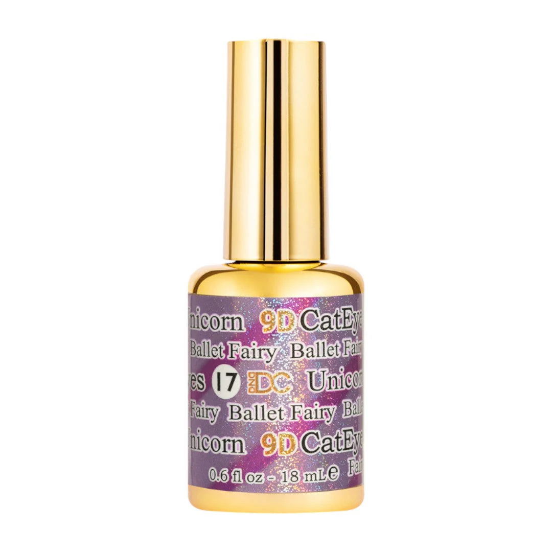 DND DC 9D Cat Eye Gel Polish - Ballet Fairy #17