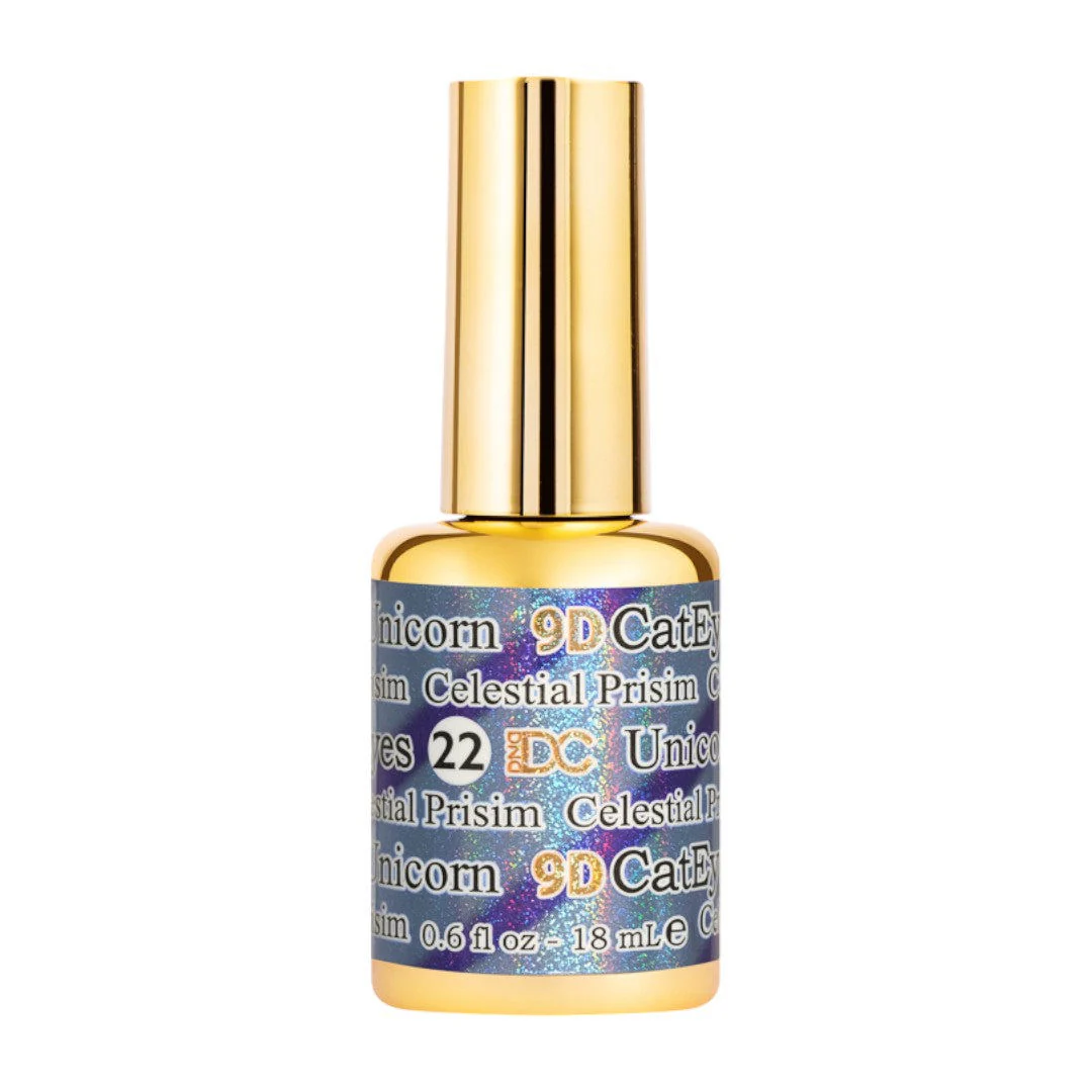 DND DC 9D Cat Eye Gel Polish - Celestial Prism #22