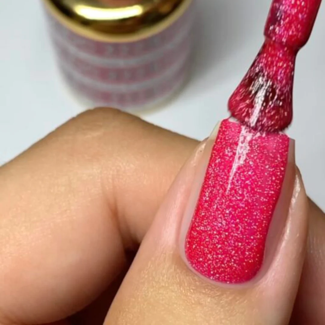 DND DC Mermaid Gel Polish - Cerise #222 - Image 2