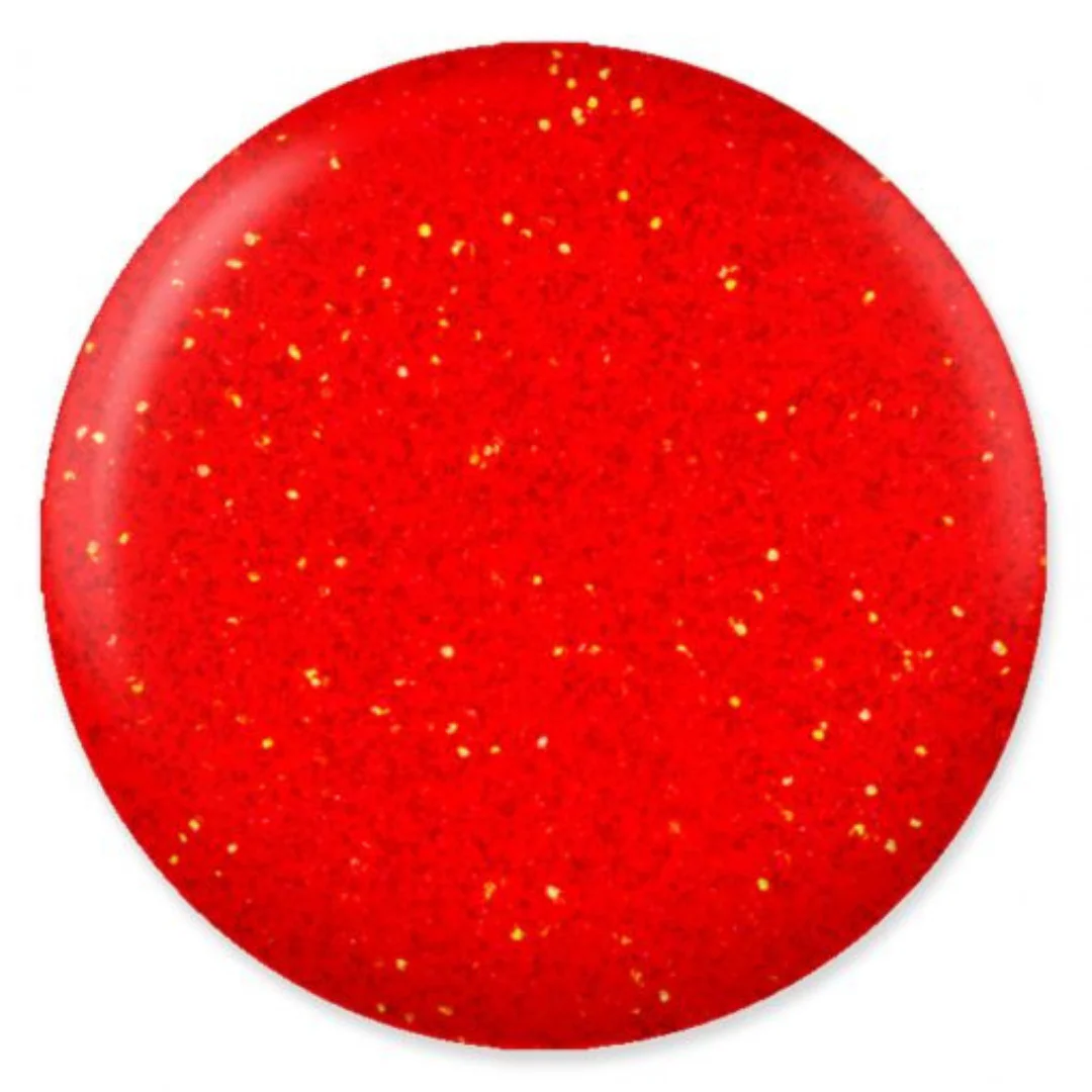 DND DC Mermaid Gel Polish - Maximum Red #225 - Image 2