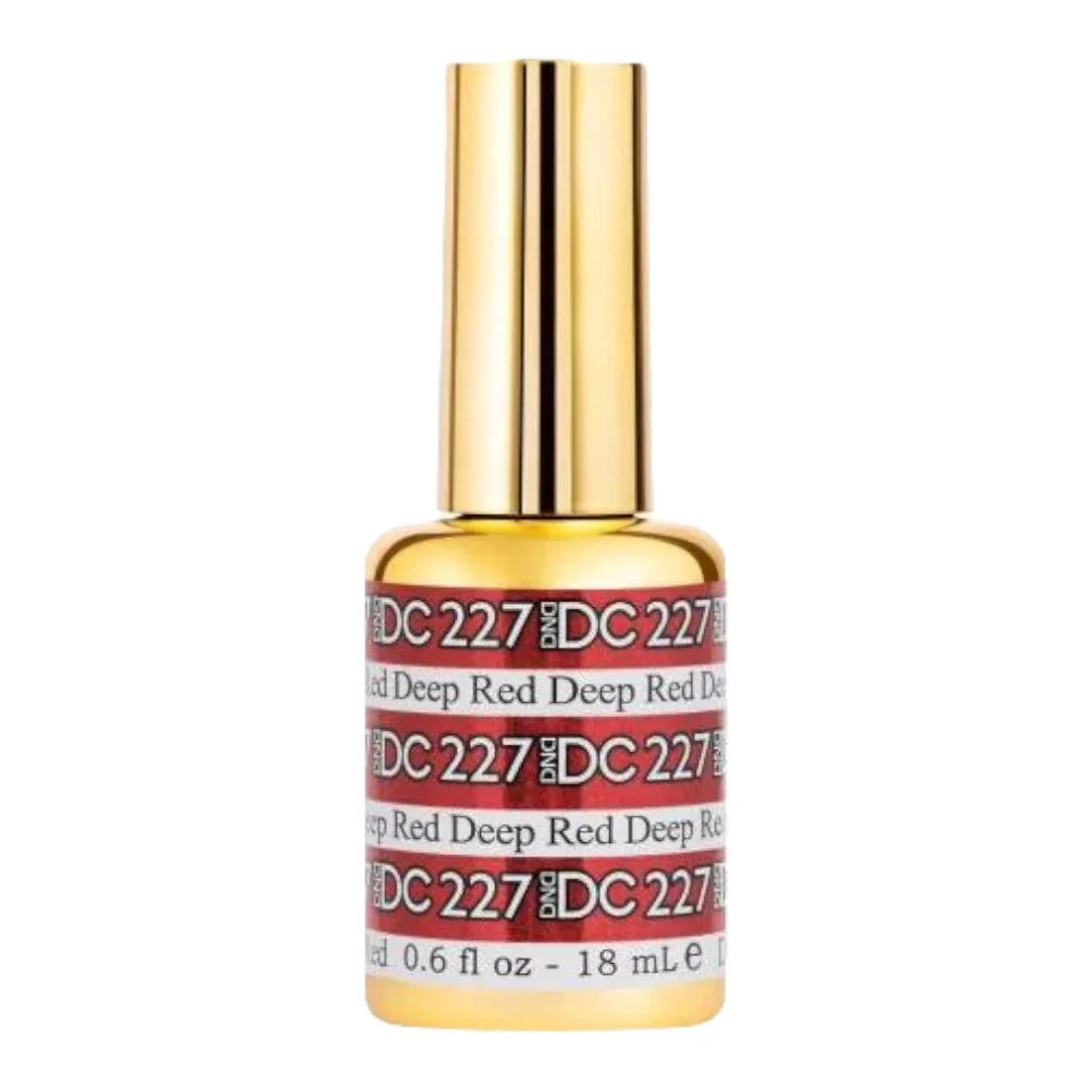 DND DC Mermaid Gel Polish - Deep Red #227