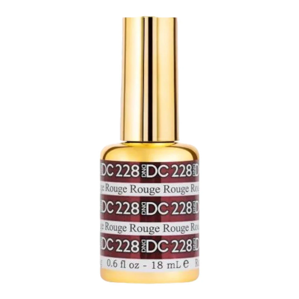 DND DC Mermaid Gel Polish - Rouge #228