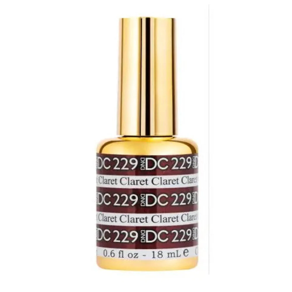 DND DC Mermaid Gel Polish - Claret #229