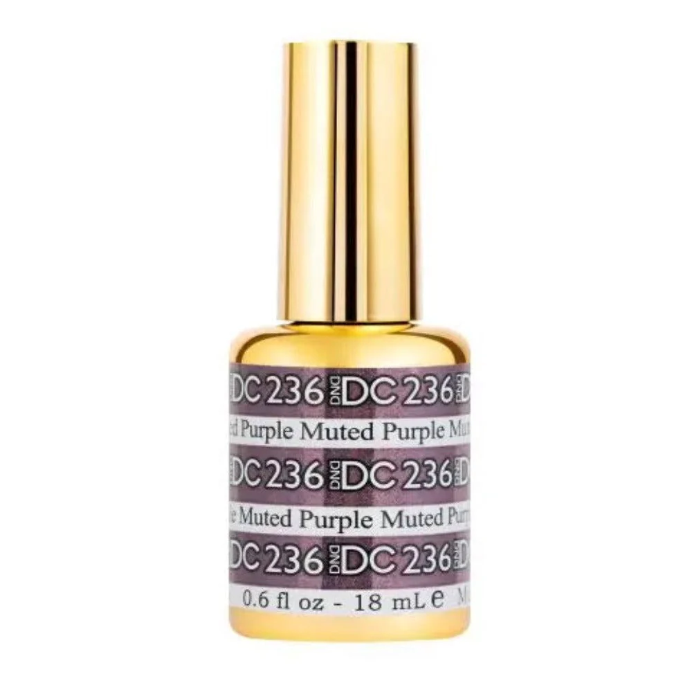 DND DC Mermaid Gel Polish - Muted Purple #236