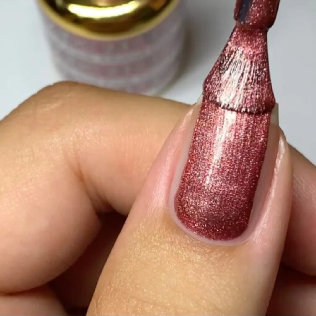 DND DC Mermaid Gel Polish - Muted Pink #237 - Image 2
