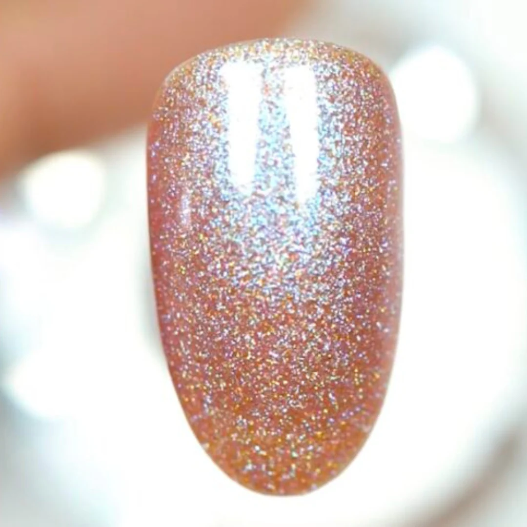 DND DC Mermaid Gel Polish - Light Salmon #241 - Image 2